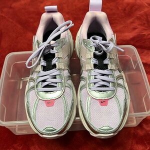 Nike Custom one of one V2K Lavender/Chrome women’s 6.